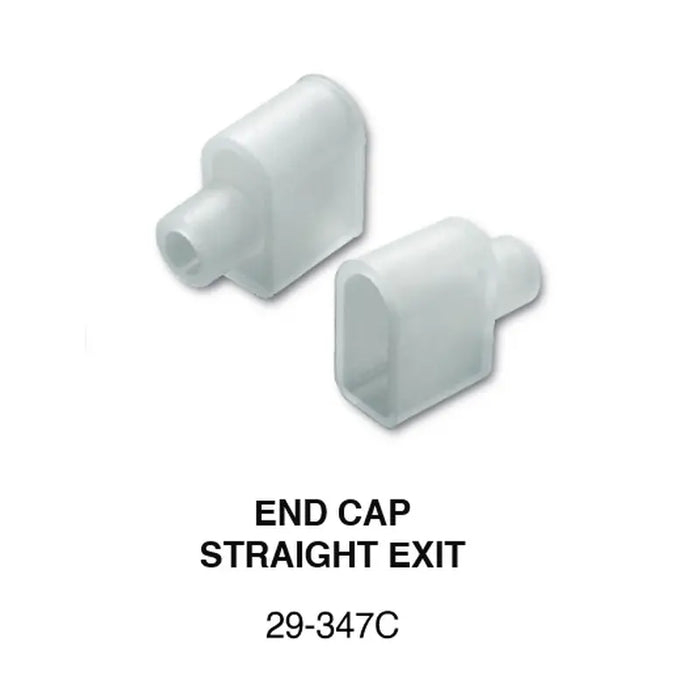 Allanson capuchon sortie en ligne droite pour Skyline 6mm tube flexible lumineux