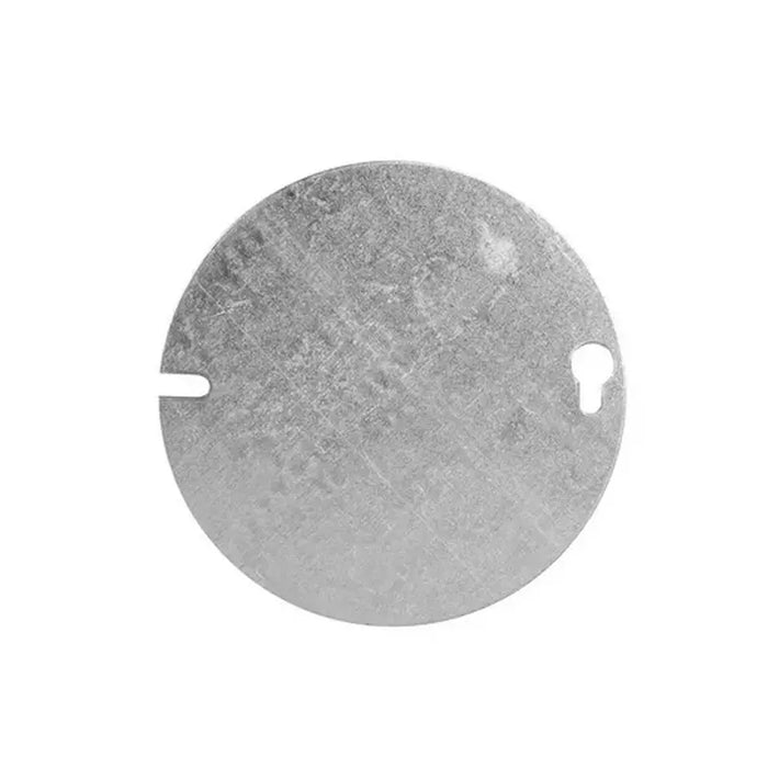 54C1 Couvercle de boîte octogonale de 4 po, couvercle plat