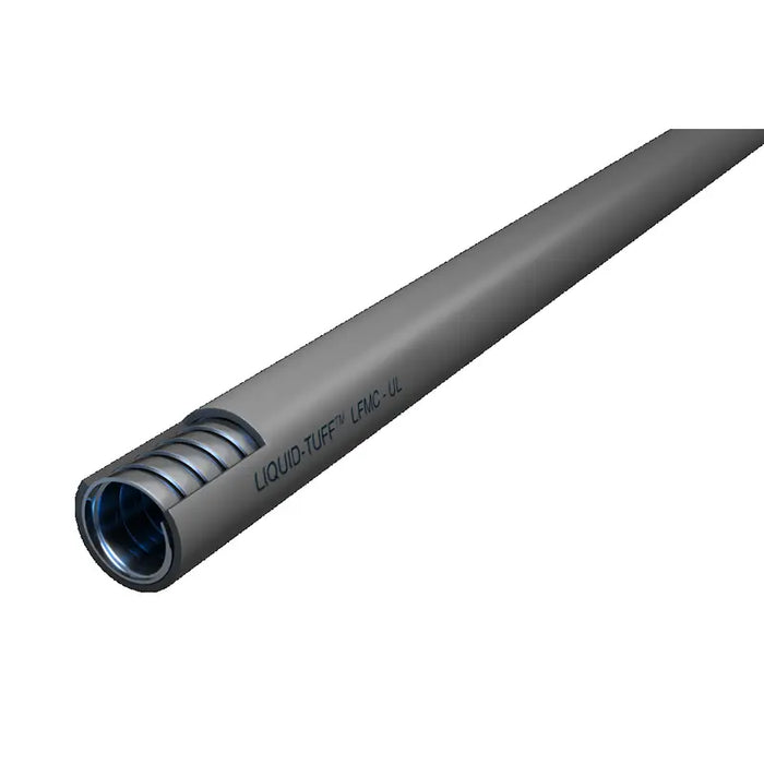 Atkore 6202-30-00 Conduit étanche UL LIQUID-TUFF™ métallique flexible étanche 1/2" Gris