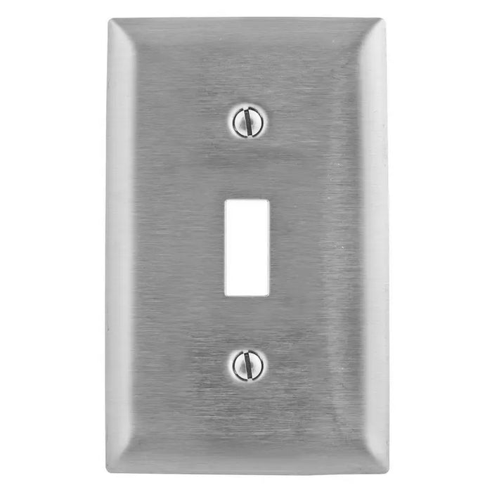 SS1C Plaque murale en acier inoxydable avec une ouverture d'interrupteur 347v