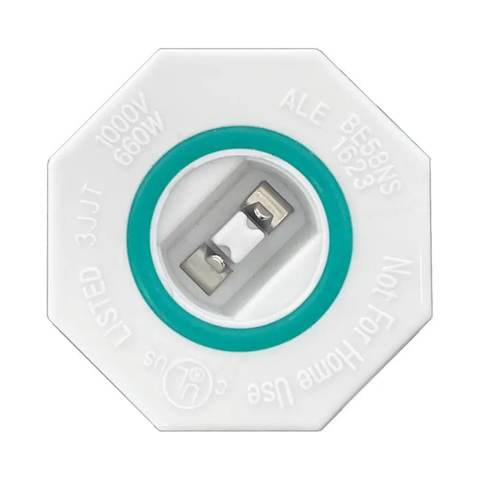 Allanson 1623 Support encastrée sans ressort pour ampoules fluorescentes VHO, HO et DEL, 1000 V 660 W avec joint, remplace Kulka 582
