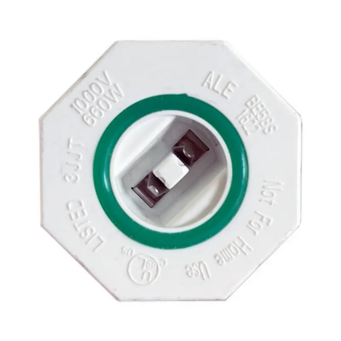 Allanson 1622 Support encastrée avec ressort pour ampoules fluorescentes VHO, HO et DEL, 1000 V 660 W avec joint, remplace Kulka 583