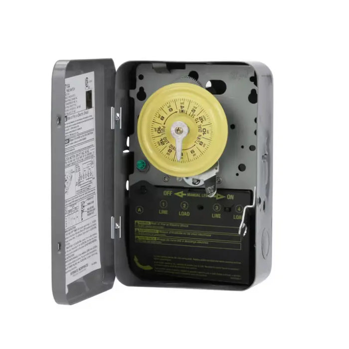 Intermatic T104 Interrupteur horaire mécanique 24 heures 208-277v DPST