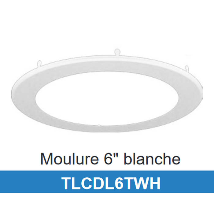 Technilight moulure pour TLCDLUS6R17AWH 6"