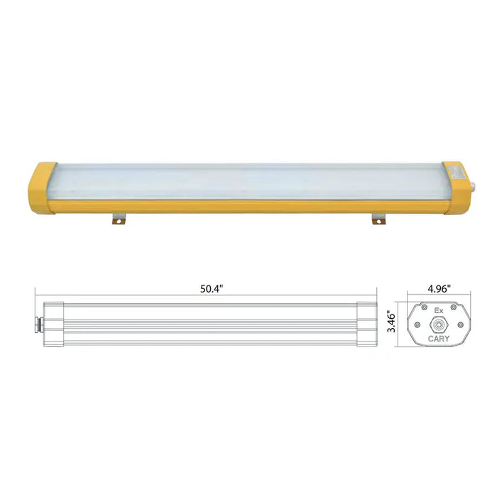 Technilight série TLVPE Antidéflagrant 4' DEL 5000K