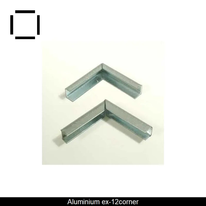 Coin coche en acier galvanisé 3/4" X 8"
