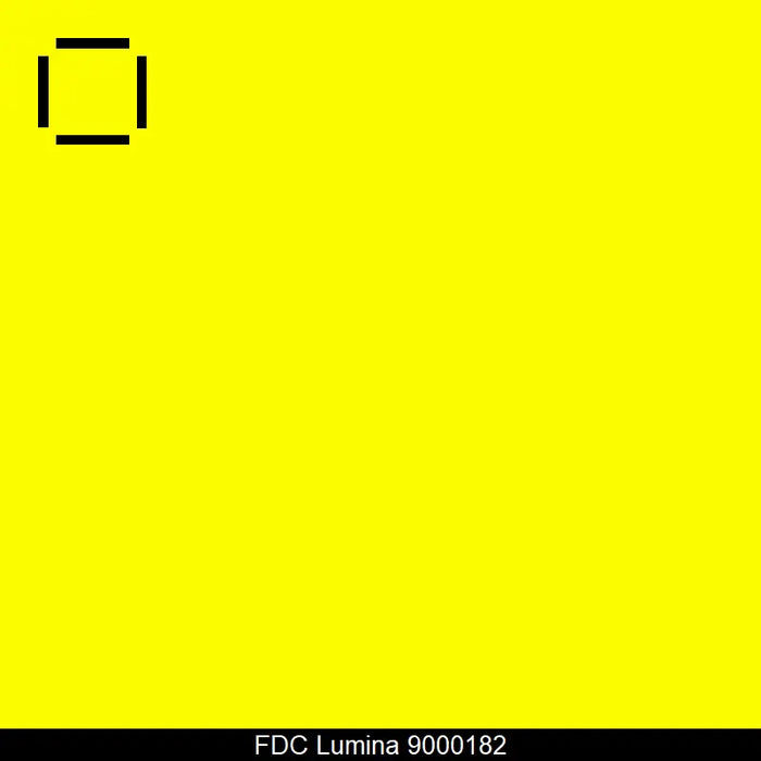 FDC Lumina 9000 Film vinyle opaque pour transfert thermique