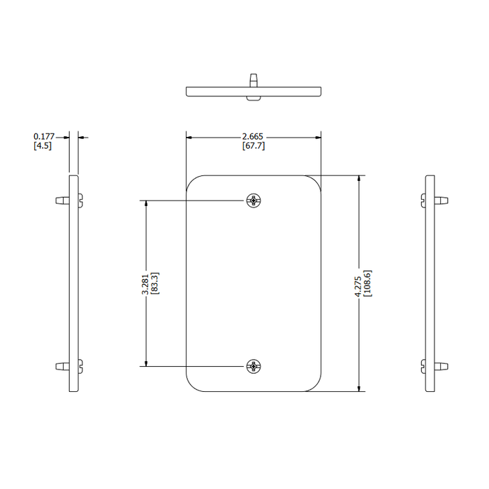 11C4 Electrical Utility Box Cover