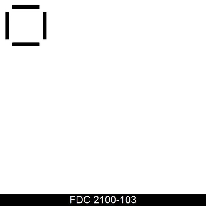 FDC Lumina 2100 film vinyle brillant Opaque 48" 