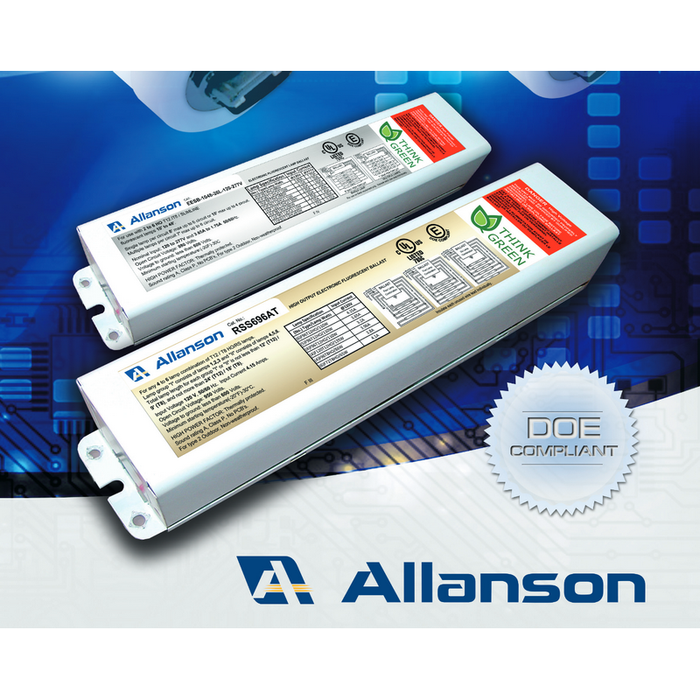 Allanson RSS696AT-120-277V Ballast pour fluorescents