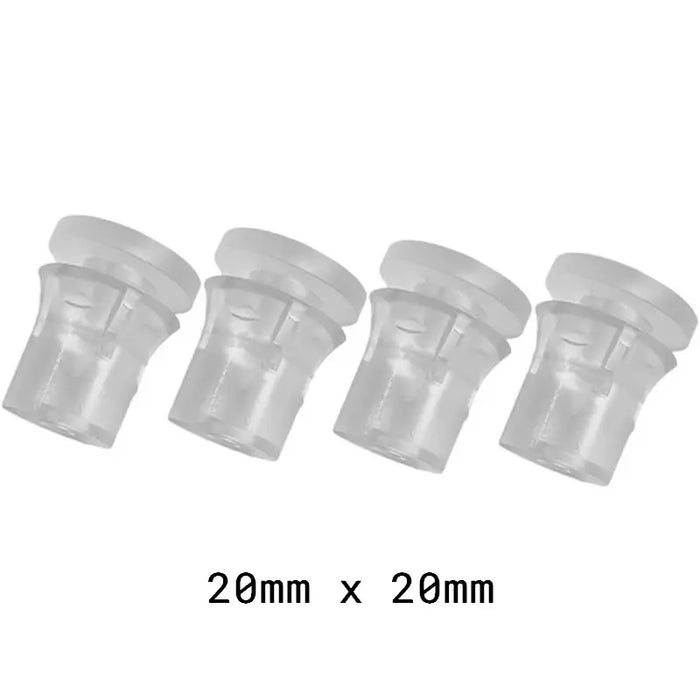 Support pour panneau mural en plastique 20mm x 20mm
