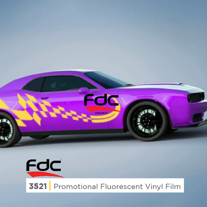 FDC Lumina 3521 Promotional Fluorescent Cast Vinyl