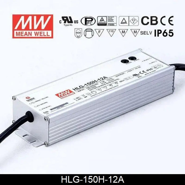 Mean Well HLG-150H-12A Bloc d'alimentation DEL 12V de 150W constant 