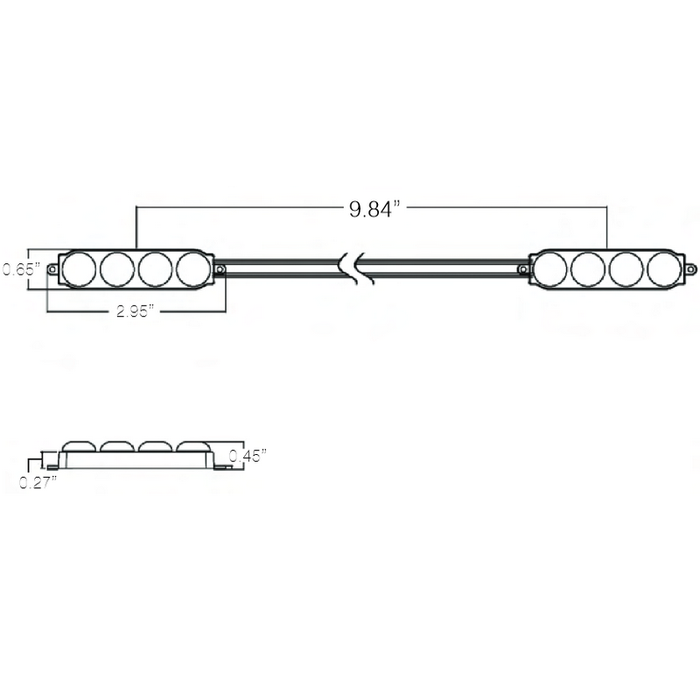 Allanson L314W4TW24P LEDgen3 Module 24V DC 1.4 watts 7000K