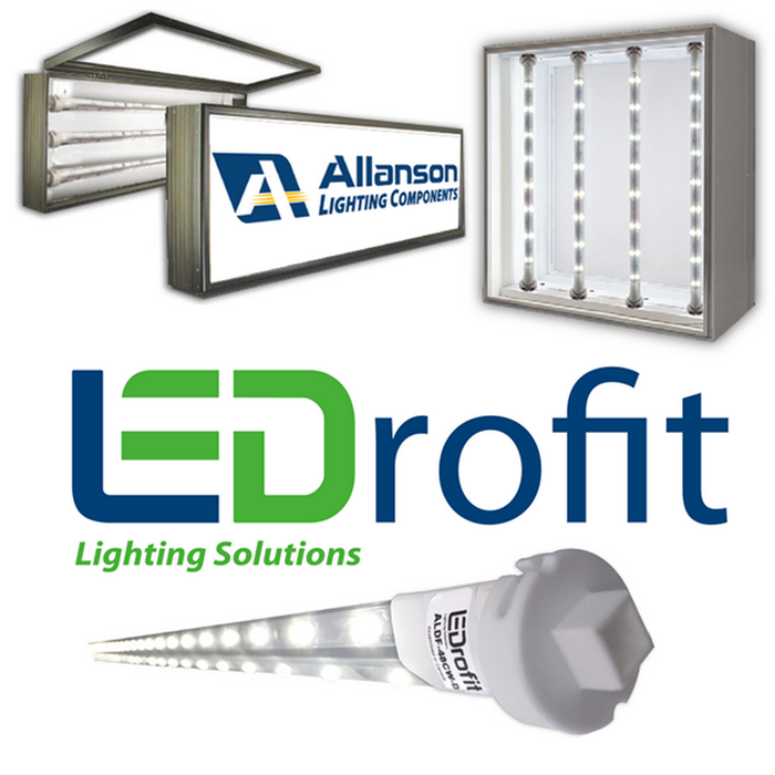 Allanson LEDrofit double-sided T12 LED tube