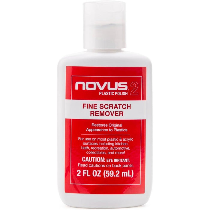 NOVUS 2: Fine scratch remover, scratch polisher for plastics and acrylic