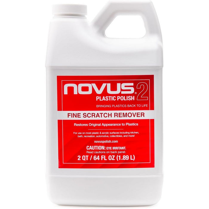 NOVUS 2: Fine scratch remover, scratch polisher for plastics and acrylic