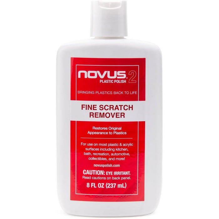 NOVUS 2: Fine scratch remover, scratch polisher for plastics and acrylic