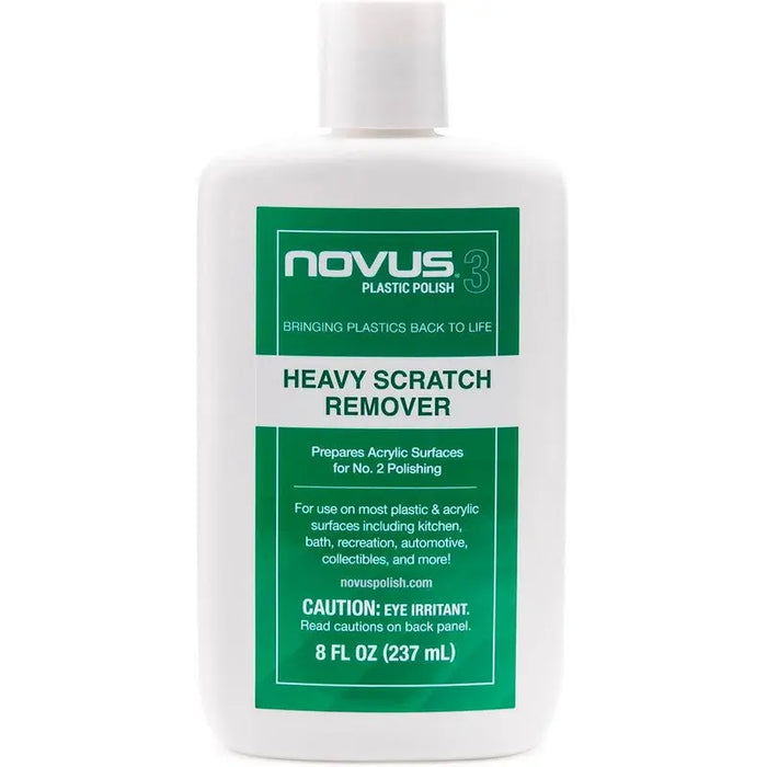 NOVUS 3 : Heavy scratch remover polisseur en profondeur pour plastiques et acrylique 