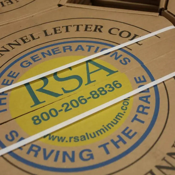 RSA Aluminum Roll for Profiled Letters 5.3" x 0.040" x 270'