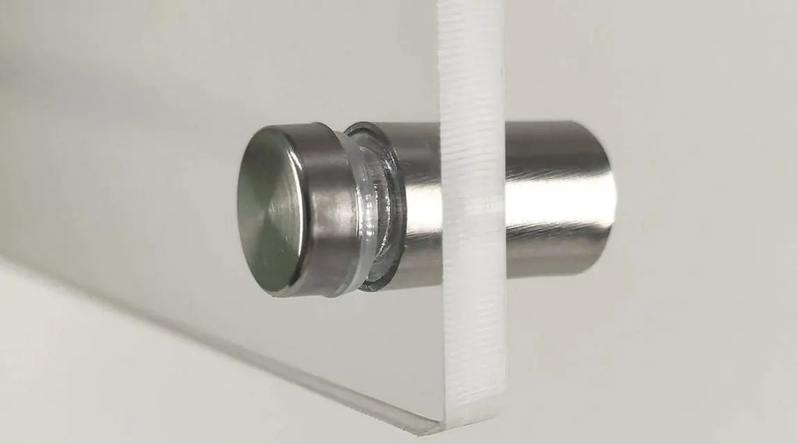 Support pour panneau mural en acier inoxydable 1' x 1' (25mm x 25mm) 