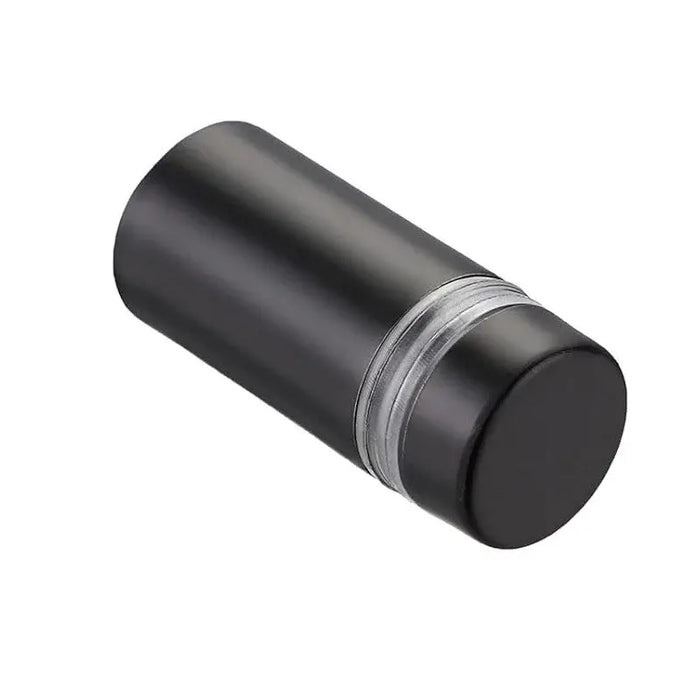 Support pour panneau mural noir en acier inoxydable 1/2' x 1' (12mm x 25mm) 