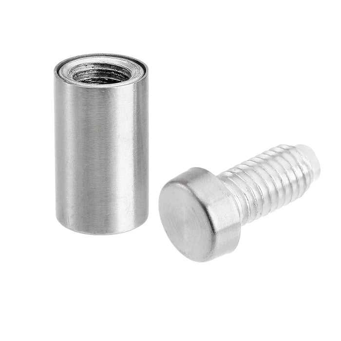 Support pour panneau mural en acier inoxydable 1/2' x 1' (12mm x 25mm) 