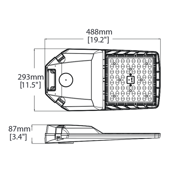 Technilight TLLA Series 4K Outdoor LED Street Light