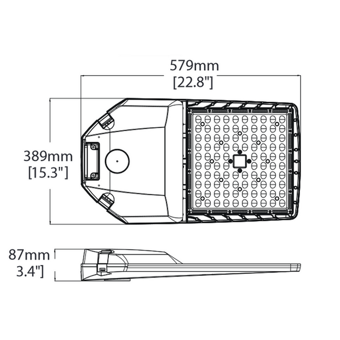 Technilight TLLA Series 4K Outdoor LED Street Light