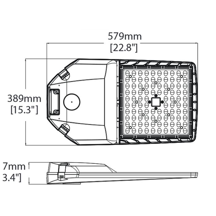 Technilight TLLA Series 4K Outdoor LED Street Light