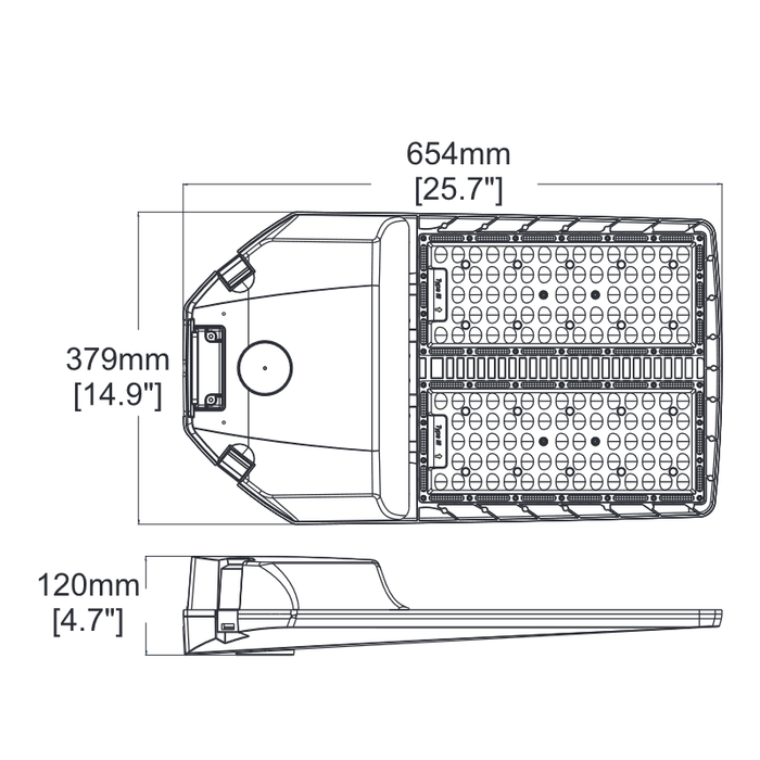 Technilight TLLA Series 4K Outdoor LED Street Light