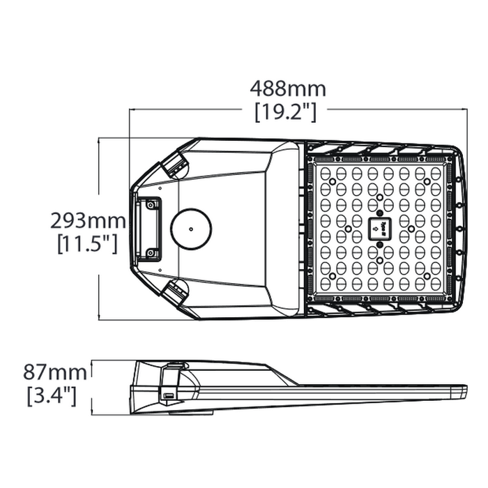 Technilight TLLA Series 4K Outdoor LED Street Light