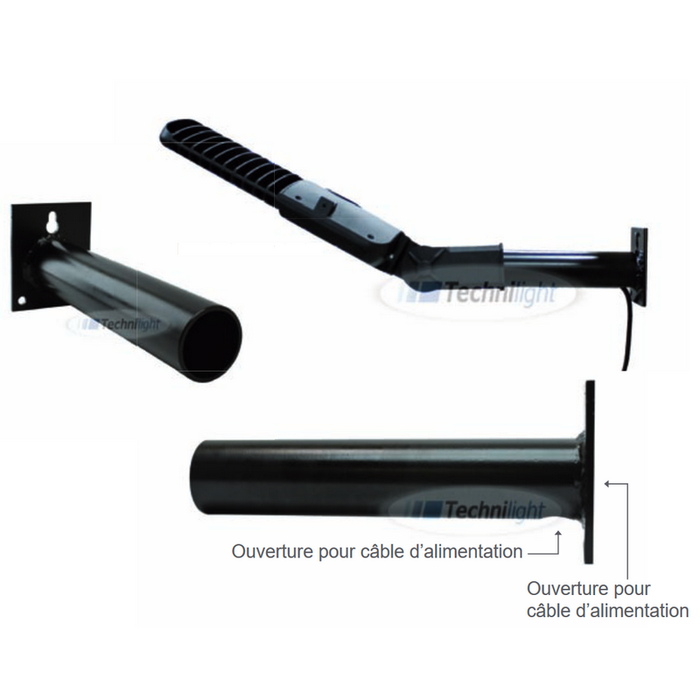 Technilight Série TLS180 Support de fixation droit pour slip fitter