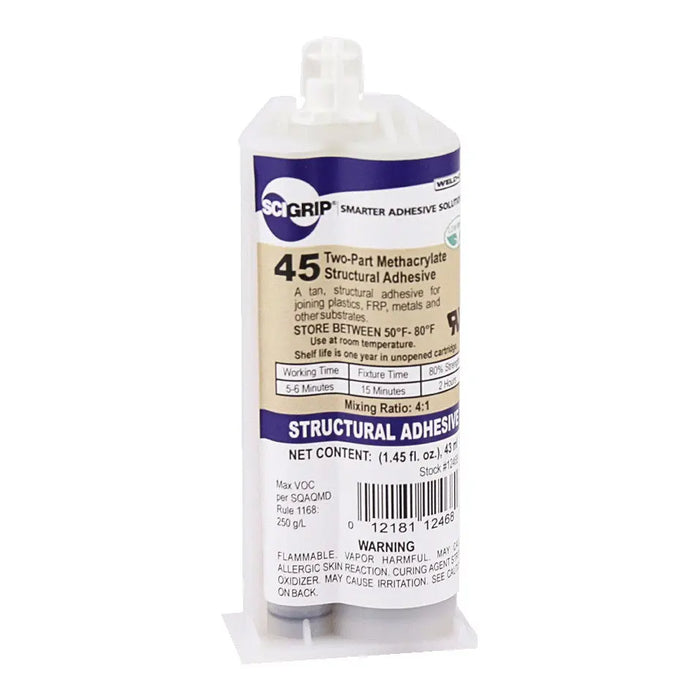 SCIGRIP® Weld-On 45 adhésif structural 