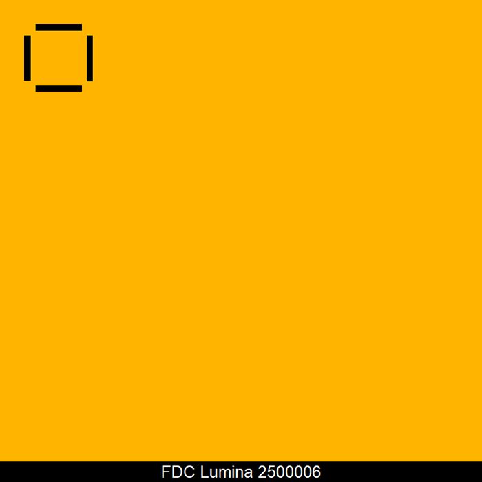 FDC Lumina 2520 2mil Film translucide moulé de qualité supérieure avec doublure synthétique