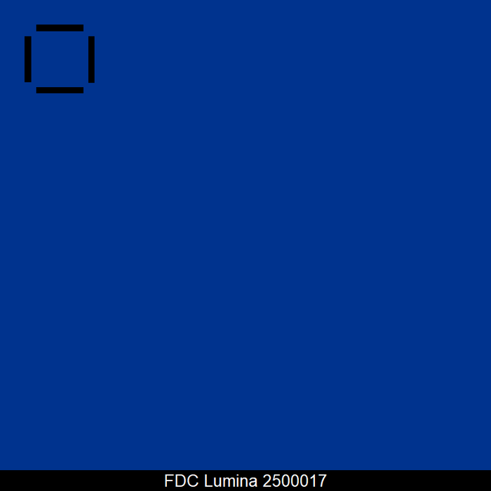 FDC Lumina 2520 2mil Film translucide moulé de qualité supérieure avec doublure synthétique