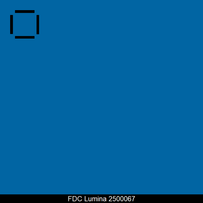 FDC Lumina 2520 2mil Film translucide moulé de qualité supérieure avec doublure synthétique