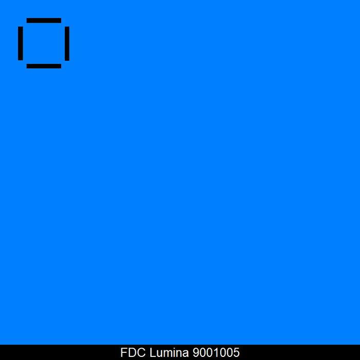 FDC Lumina 9001 Fluorescent Opaque Vinyl Film for Thermal Transfer