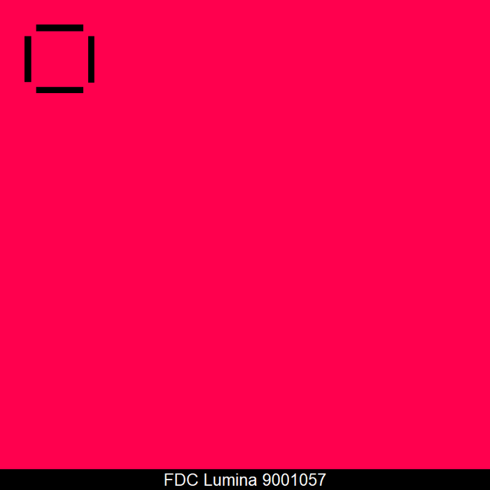 Fdc Lumina 9001 Fluorescent Opaque Vinyl Film For Thermal Transfer 